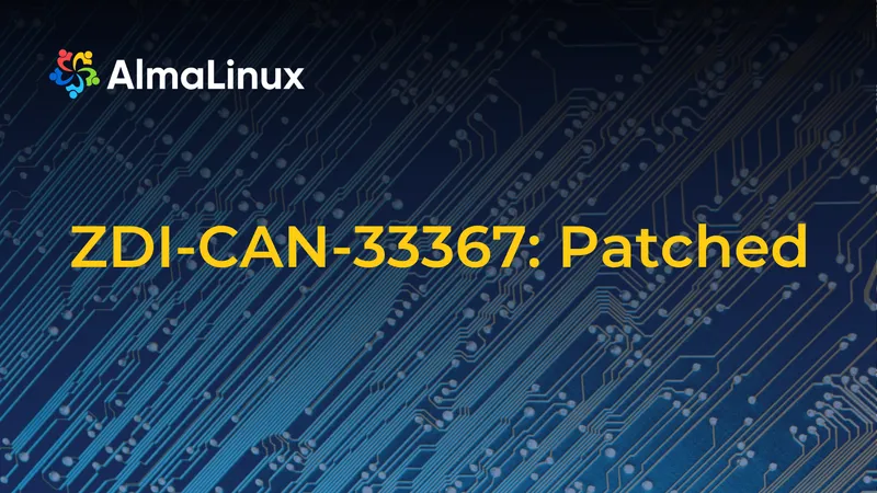 ZDI-CAN-33367: Patched kernels available in testing