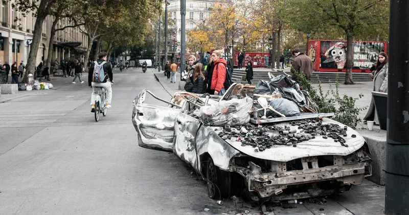 French authorities impose curfews as protests rage on