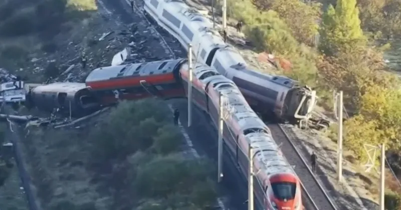 Spain train collision sparks protest