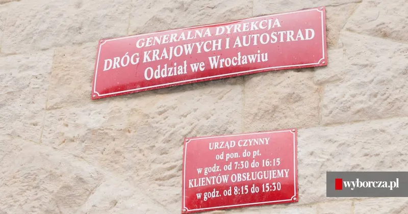 Dyrektor wrocławskiego oddziału GDDKiA zatrzymany przez policję - wroclaw.wyborcza.pl