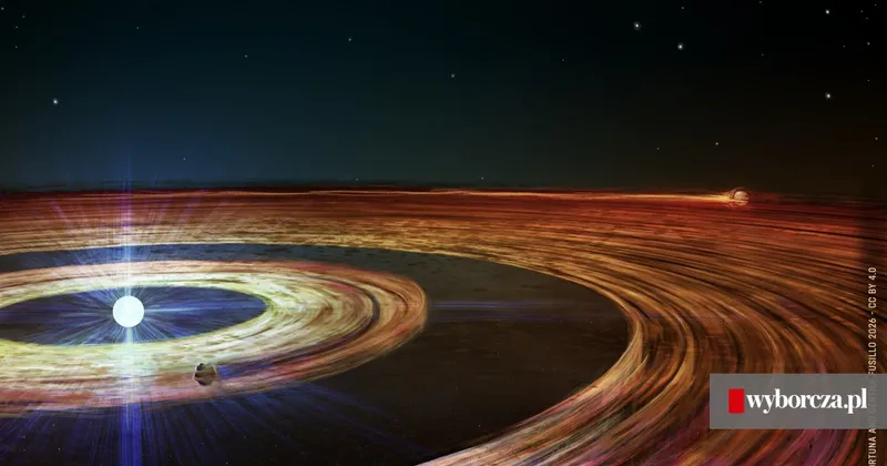 Odkryli cmentarzysko planet. Tak może skończyć się Układ Słoneczny - Wyborcza.pl