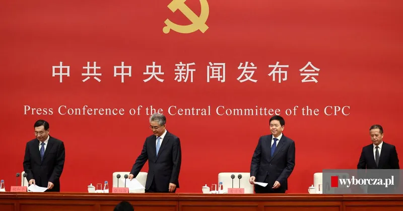 Puste miejsca na zjeździe partii. Xi Jinping dokonał rekordowej czystki w komitecie centralnym - Wyborcza.pl