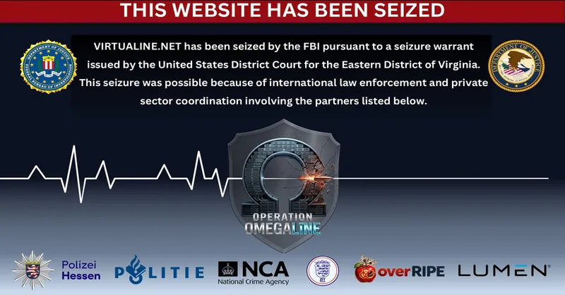 FBI Seizes Virtualine Domain Over Alleged Criminal Hosting and Bitcoin Money Laundering