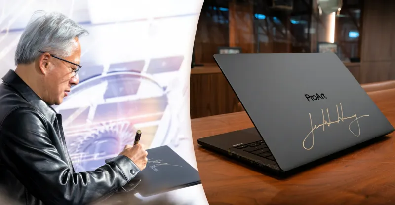 One of three Jensen Huang-signed RTX Spark laptops won at NVIDIA launch event is already listed for $17,150 - VideoCardz.com