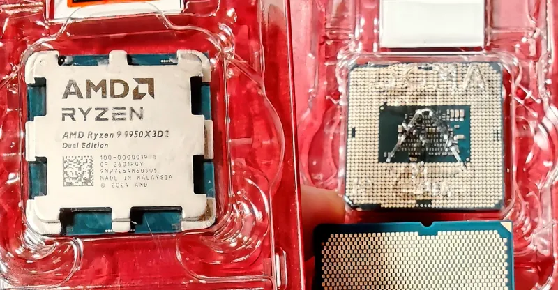 Amazon customer reportedly receives Ryzen 9 9950X3D2 with an Intel CPU underneath - VideoCardz.com