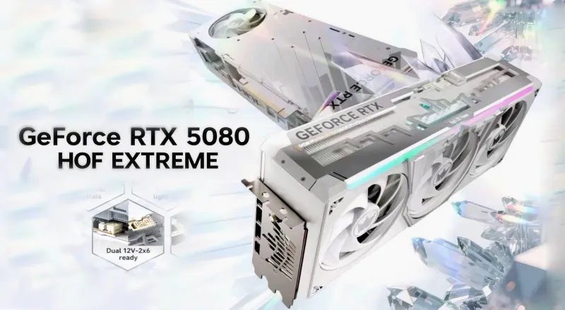 GALAX HOF Extreme to be first RTX 5080 with dual 16-pin power connectors - VideoCardz.com