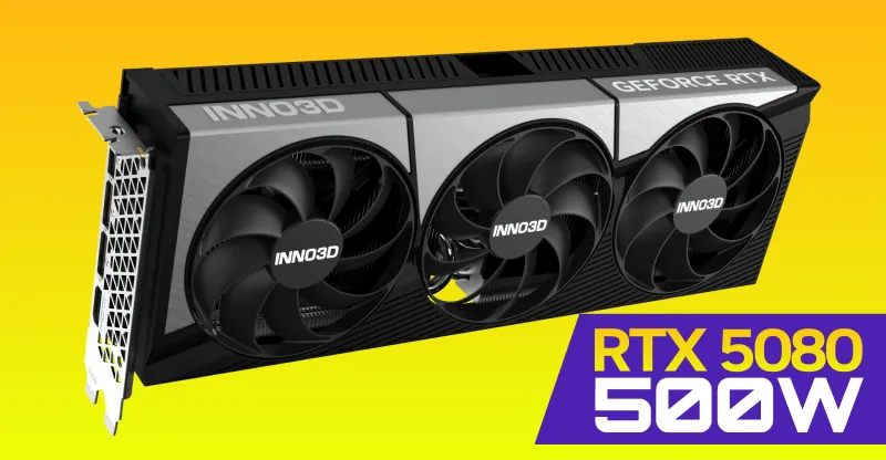 NVIDIA GeForce 50/40/30 GPUs can now load custom VBIOS without flashing, RTX 5080 tested at 500W - VideoCardz.com