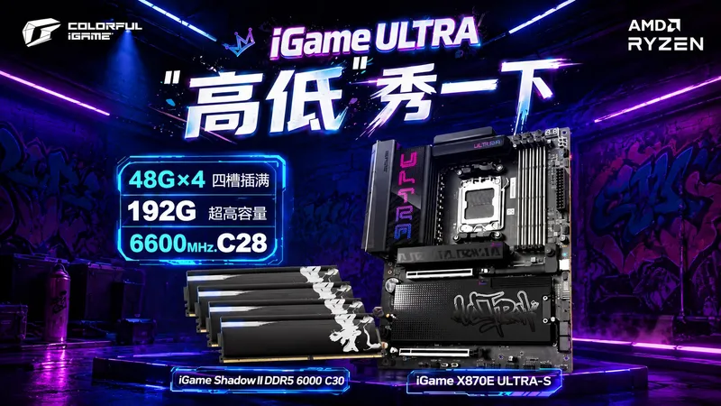 Colorful Manages 6600 MT/s At CL28 With 192 GB DDR5 Memory Kit On Its Latest X870E Ultra-S Motherboard - Wccftech