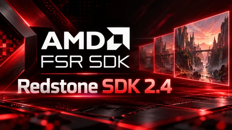 AMD Releases FSR SDK 2.4 With FSR 4.1.2 Support For Radeon RX 6000 GPUs & Ryzen APUs, Vulkan Support And Improved Frame Pacing - Wccftech