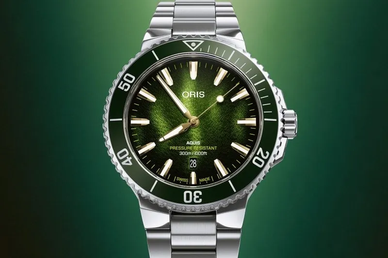 Oris Aquis Date Kelp Forest – limitowany diver w trosce o oceaniczną florę