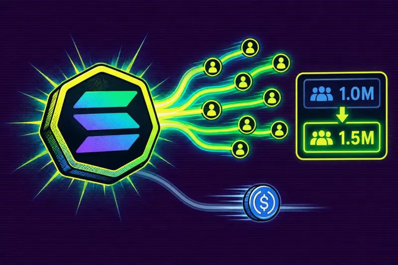 Solana tokenized equities hit 1.5 million holders, per Solana; Crypto.news counts addresses, not unique investors - The Cryptonomist