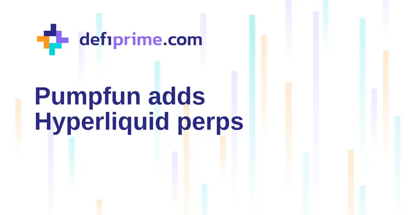 Pumpfun launches Hyperliquid perps with a separate trading fee