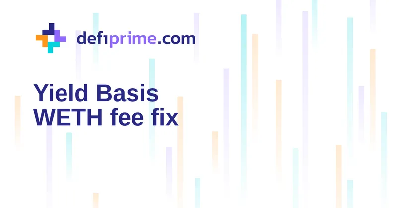 Yield Basis discloses fee-extraction route in WETH upgrade