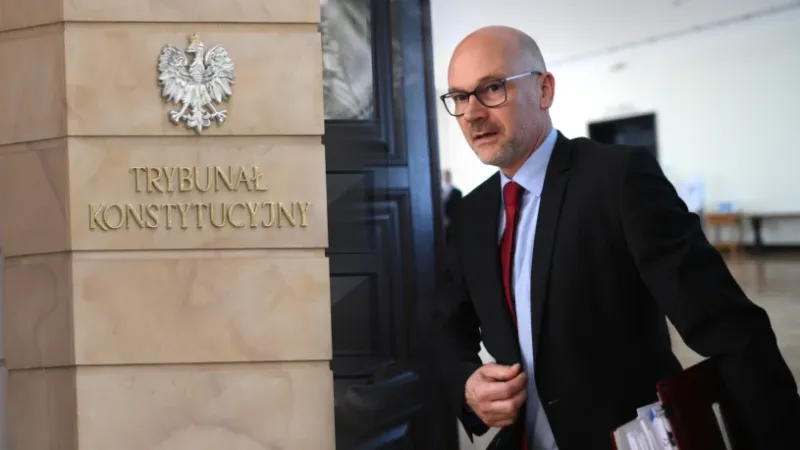 "Wpadł z impetem na sędzię". Maciej Berek o wizycie prezydenta w TK
