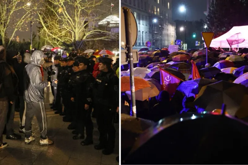 Kobiety wyszły na ulice całej Polski. Kilkadziesiąt manifestacji