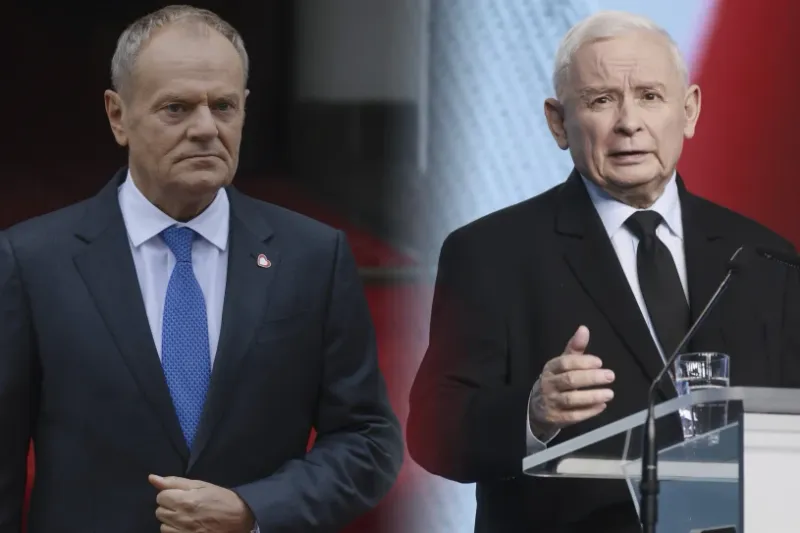 Tusk kontra Kaczyński. Polacy wybrali lepszego lidera, wyniki sondażu