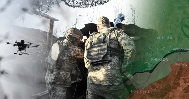 Przełom w Ołeszkach. Wojsko przeprowadziło udaną akcję, doszło do pierwszego zrzutu - Interia Wydarzenia