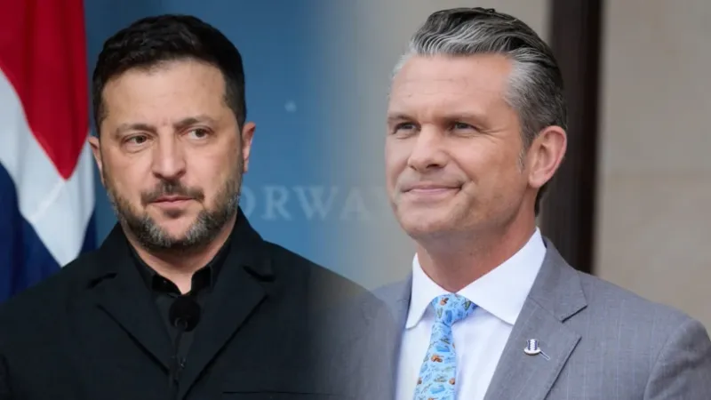 Zełenski o dostawach broni, wzywa Hegsetha. "Czekamy ponad miesiąc"