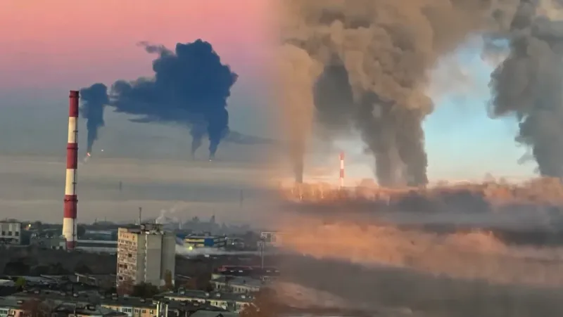 Sceny jak z apokalipsy. Rosyjska rafineria stanęła w ogniu