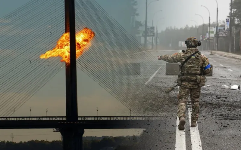 Rosja uderza w mosty, Ukraina reaguje. W Kijowie mobilizacja, ruszają prace