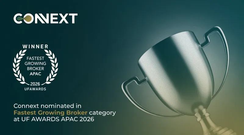 Connext takes home the Fastest Growing Broker award at UF AWARDS APAC 2026