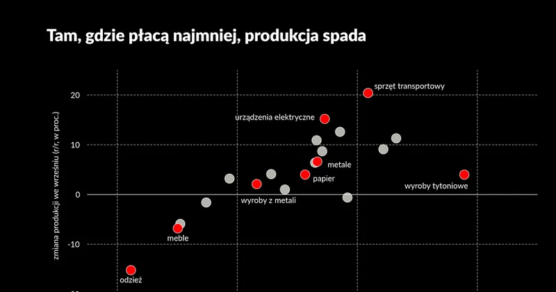Niskokosztowa produkcja idzie w Polsce pod nóż. Są sektory, gdzie wzrost jest dwucyfrowy - pb.pl