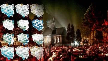 Falujące fronty owiną się wokół Polski. Mogą wpłynąć na Wszystkich Świętych
