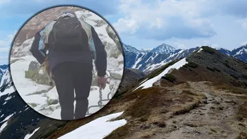 Wziął psa pod pachę i ruszył na szczyt w Tatrach. "Zapomniał zabrać rozumu"