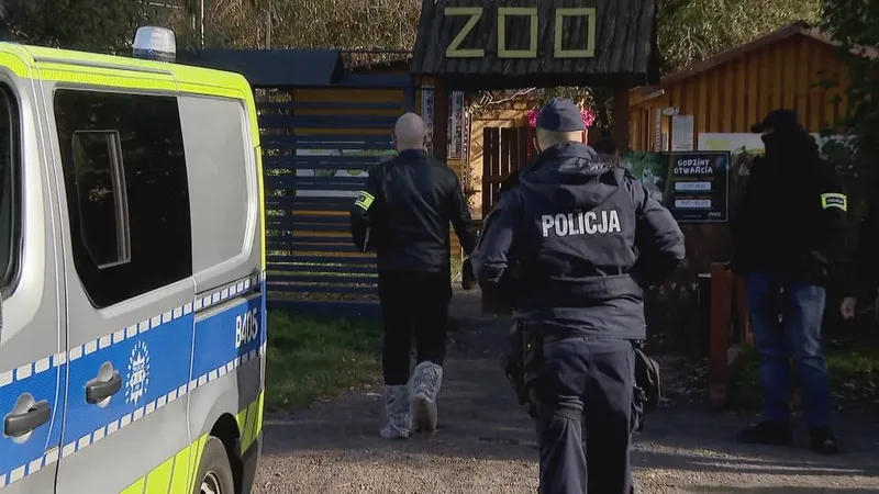 Są zarzuty dla policjantki w sprawie ZOO Łączna. Miała ostrzec właściciela przed interwencją - PolsatNews.pl