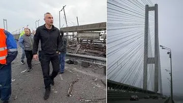 Paraliż w Kijowie. Rosjanie uderzyli w kluczową przeprawę
