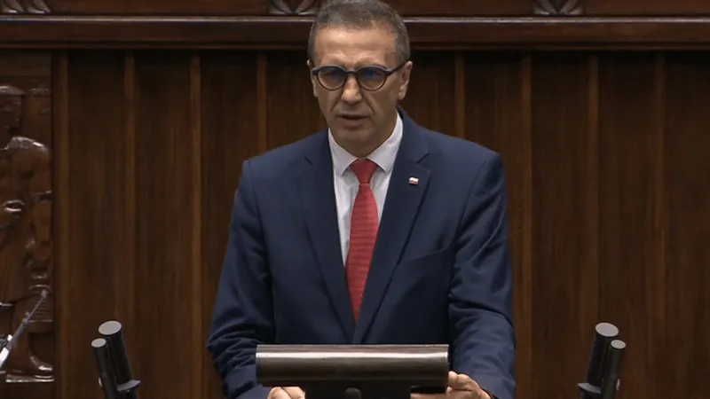 Sachajko w okularach AI w Sejmie. Udowodnił że zawód poseł jest niepotrzebny?