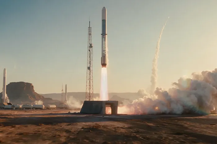 Cowboy Space shows Big Iron, the 15-ton payload rocket that turns into a data center