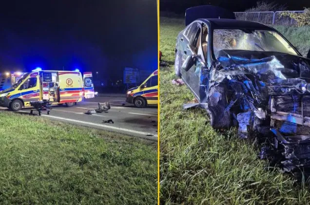 Siedem osób trafiło do szpitala. Poważny wypadek w Grudziądzu