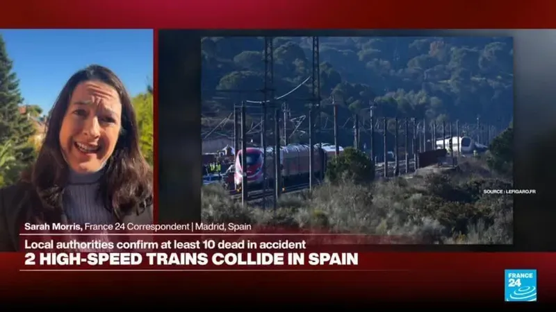 Spain: Local authorities confirm at least 10 dead in train accident