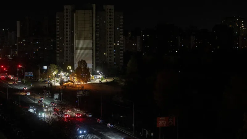 Live: Russia strikes energy facilities in Kyiv as aid convoy heads for besieged town of Oleshky