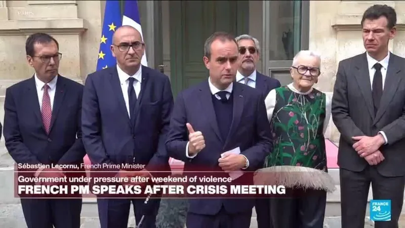 REPLAY: French PM speaks after crisis meeting
