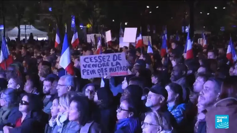 France: Two rallies against racism near Paris