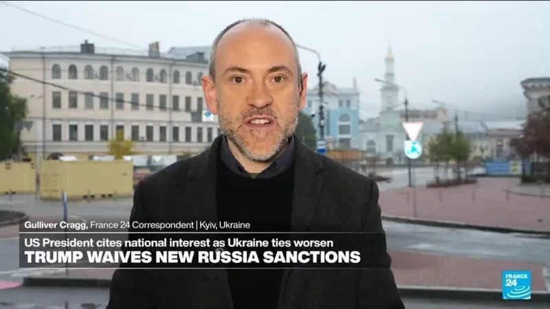 Trump waives new Russia sanctions as Ukraine ties slump