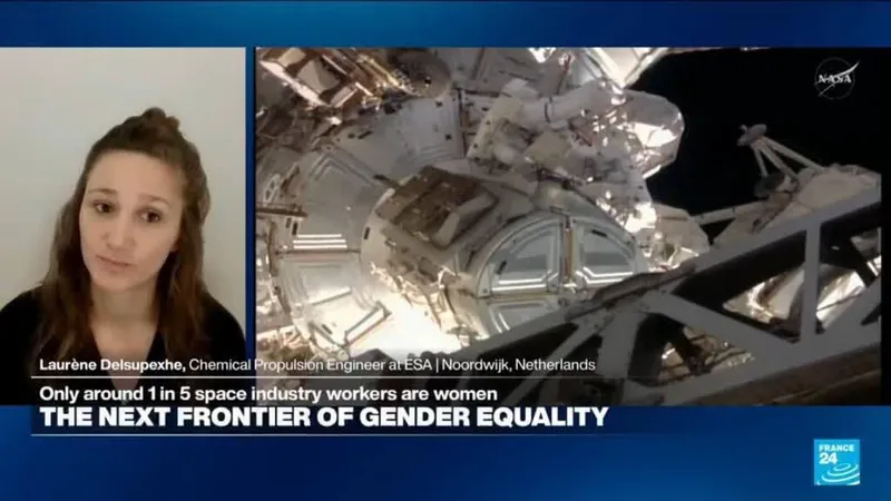 ISS mission: 'It's really exciting to see this renewal of French women in space'