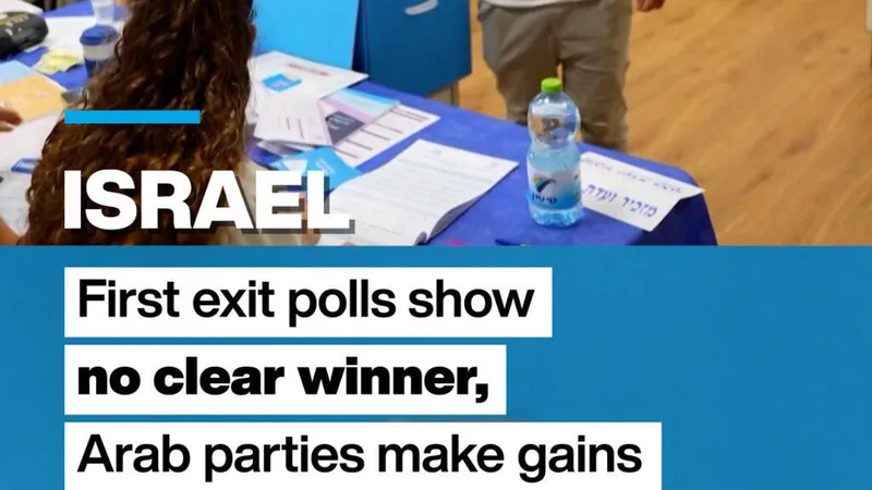 Israel: First exit polls show no clear winner, Arab parties make gains