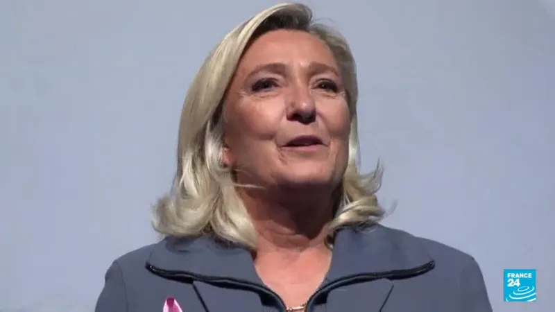 France: Le Pen launches presidential campaign in Orleans