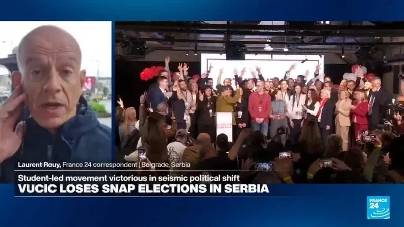 Serbia's student movement ousts longtime leader Vucic in parliament poll
