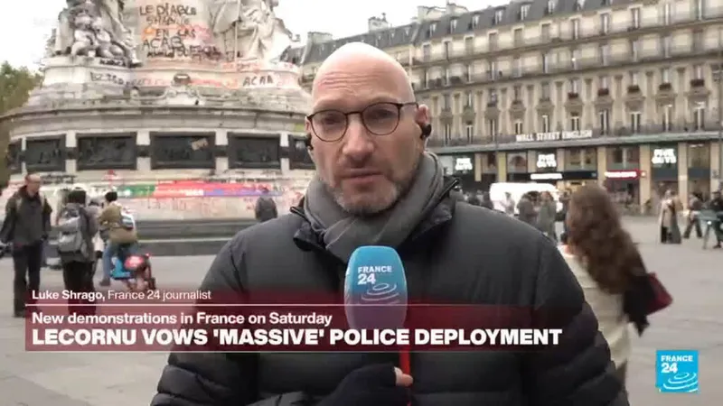 French PM vows 'massive' police deployment for new demonstrations Saturday