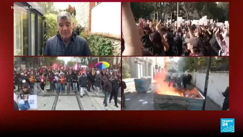 Fresh protests across France