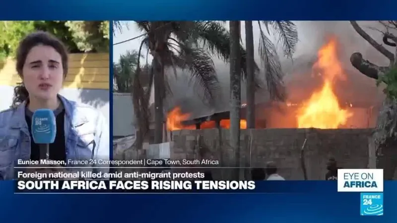 SA faces rising tension as foreign national is killed amid anti-migrant protests