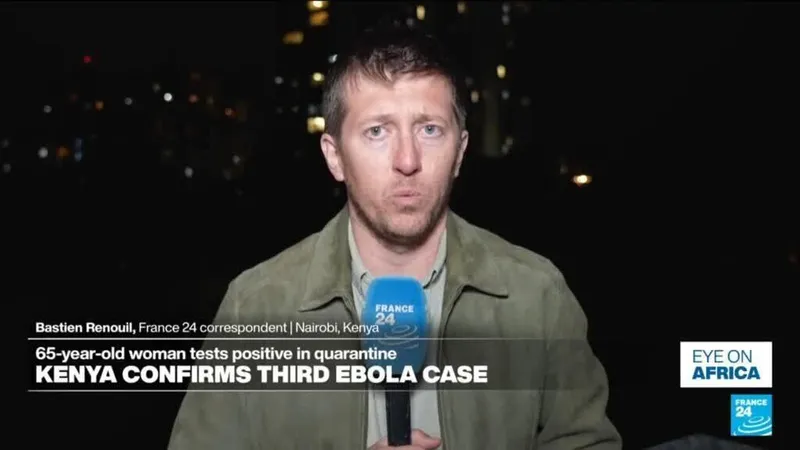 Kenya reports third Ebola case, contact tracing continues