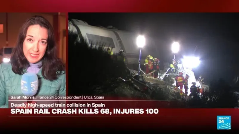 Spain high-speed train crash kills 68, injures over 100