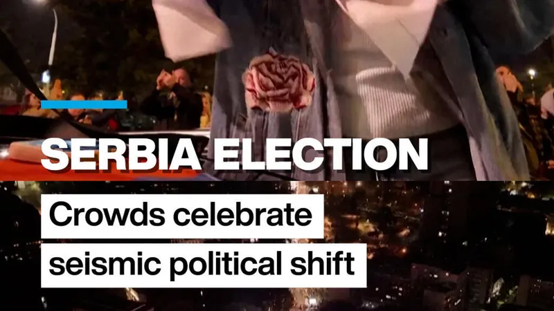 Belgrade in rapture as Serbian students topple Vucic in historic election