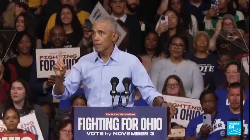 Obama hits campaign trail for democrats
