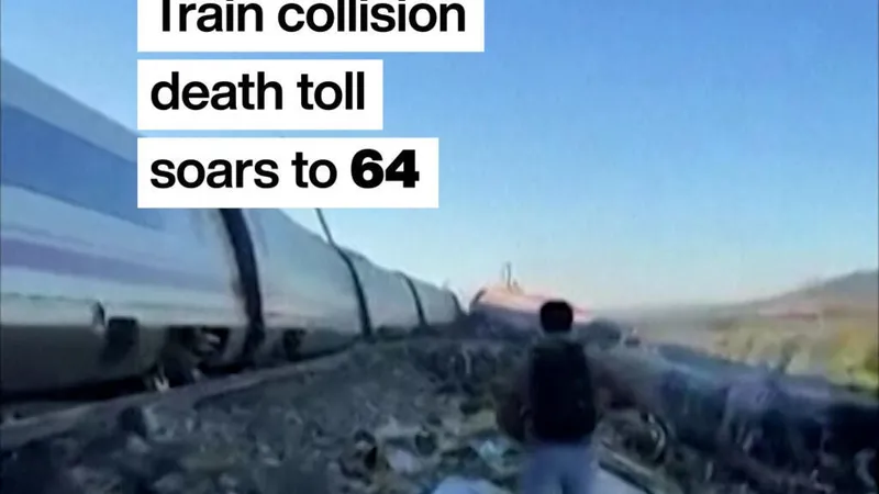At least 64 dead in Spain’s high-speed train crash